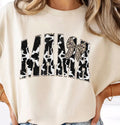 Mama Cowhide Bow Tee