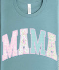 Mama Floral Lace Tee