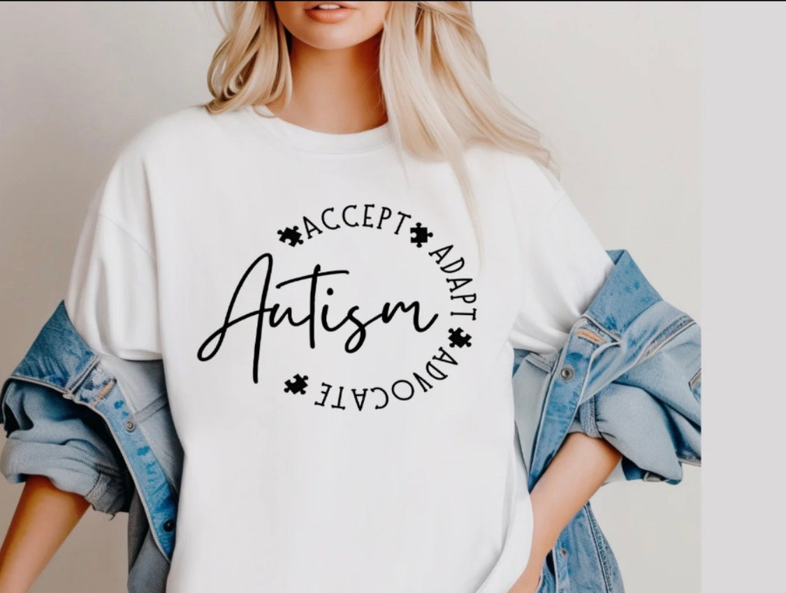 Autism Puzzle Pieces Tee