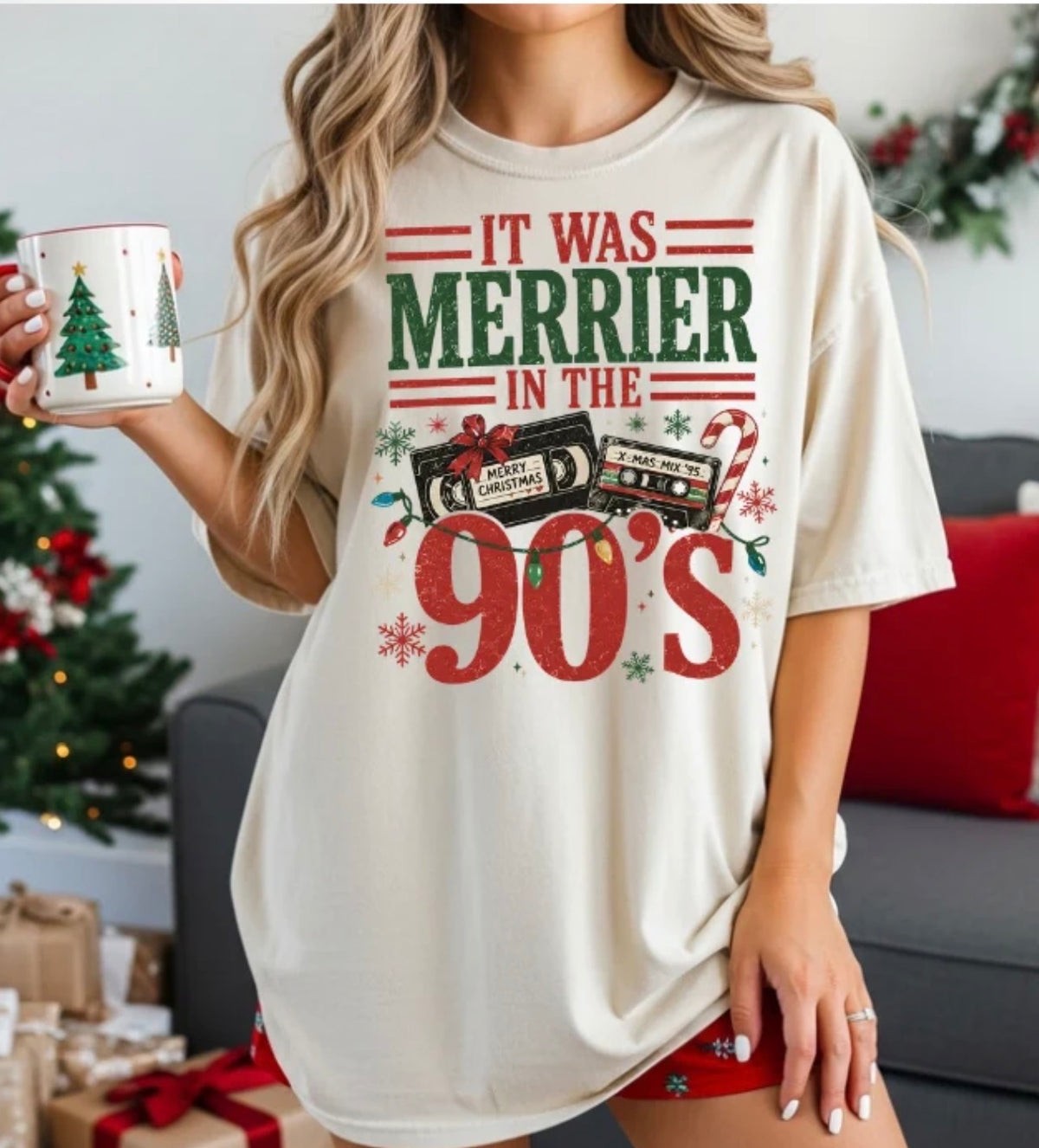 Merrier In The 90’s Tee