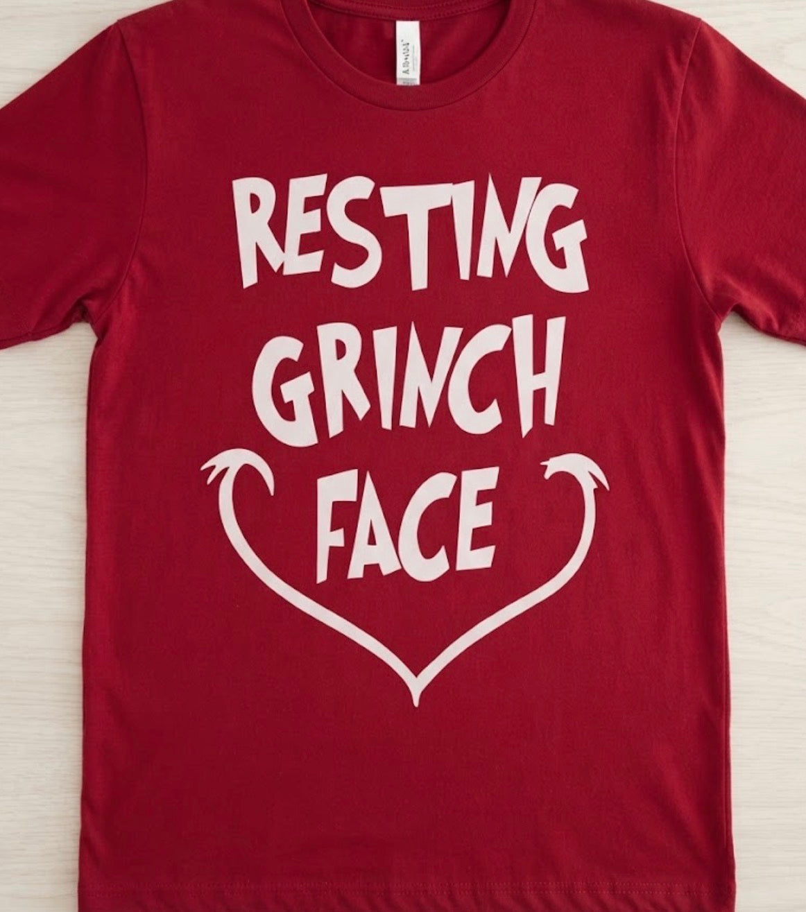 Resting Grinch Face Tee