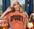 Black Spooky With Bow Tee