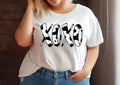 XOXO Cow Print Tee