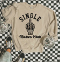 Single Babes Club Skeleton Finger Tee