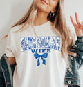 Blue Collar Wife With Bow Tee