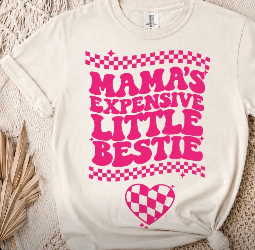 Girl's Mama's Bestie Tee