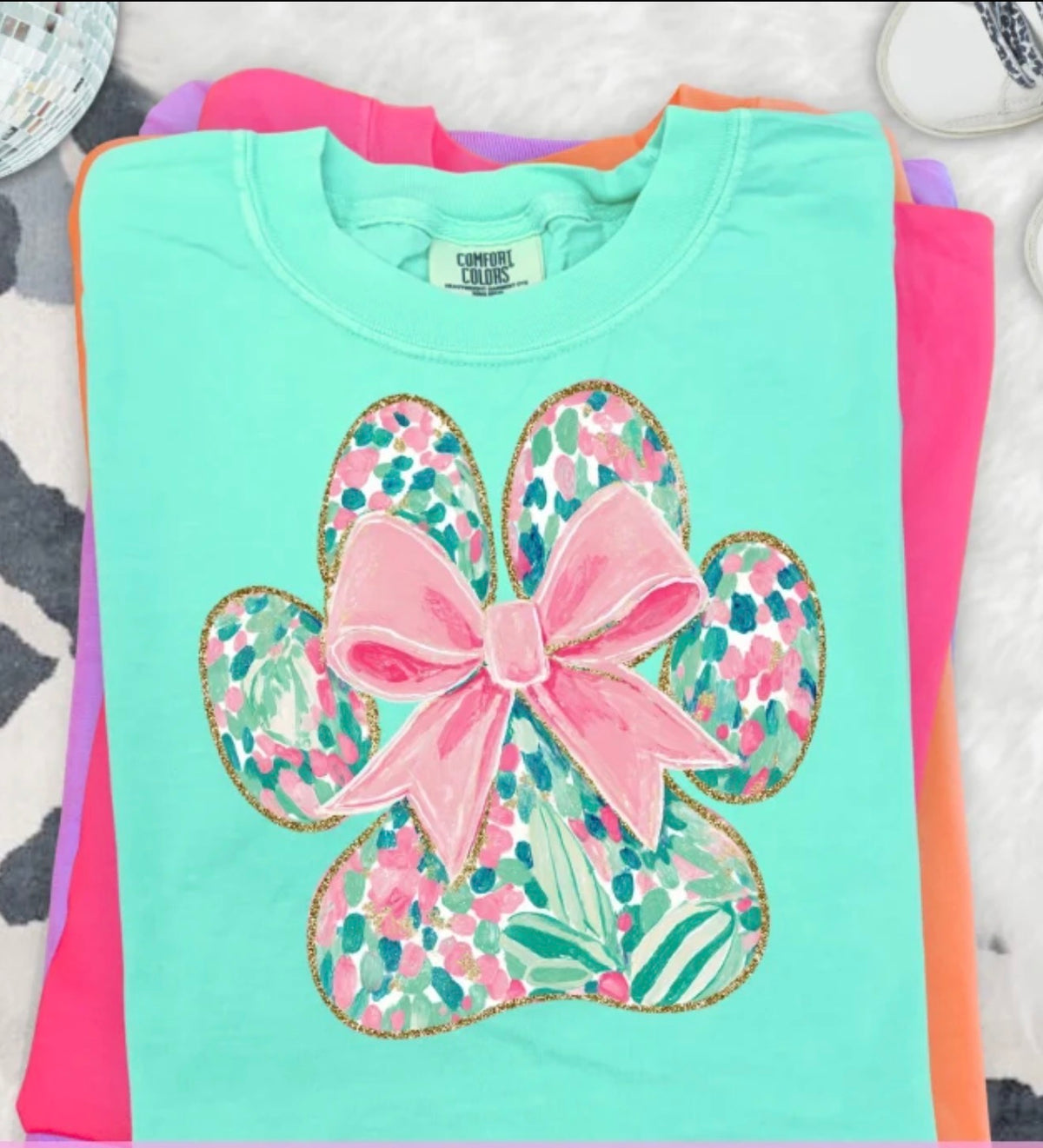 Paw Print Tee