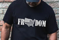 Freedom With Flag Tee