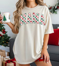 Mama Christmas Plaid Tee
