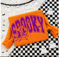 Purple Spooky Web Tee