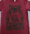 Tis The Season Skelly Tee