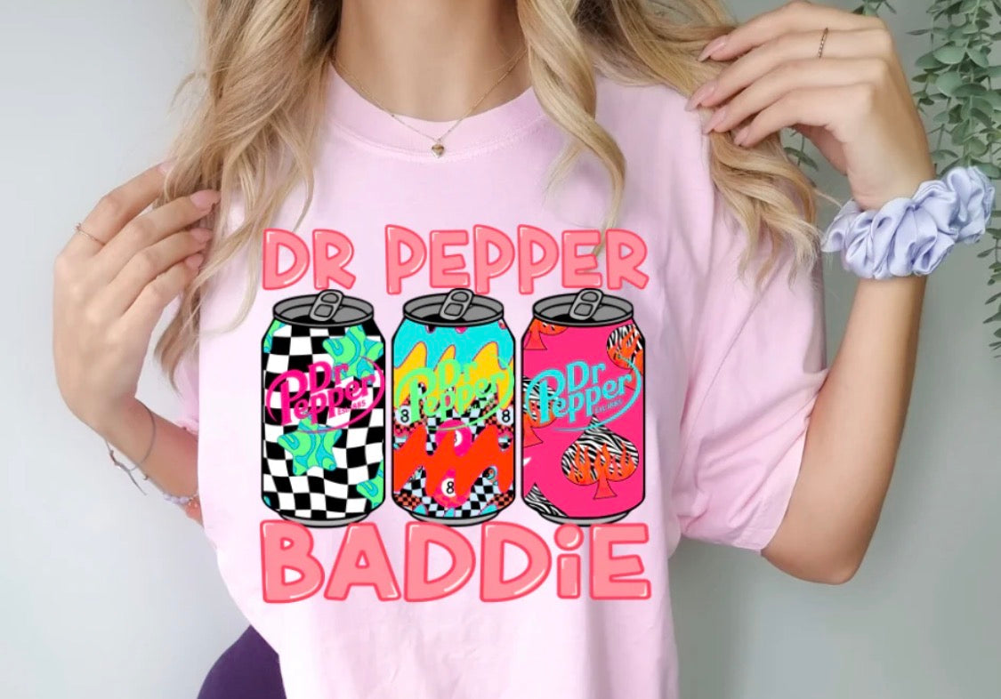 Dr. Pepper Baddie Tee