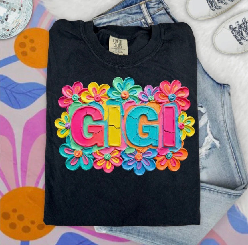 Gigi Bright Flowers Tee