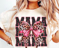 Mama Pink & Cheetah Bow Tee