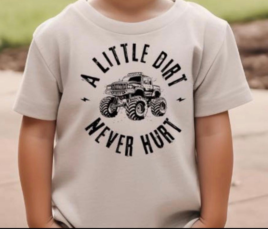Boy’s A Little Dirt Never Hurt Tee