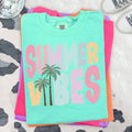 Summer Vibes Palm Tree Tee